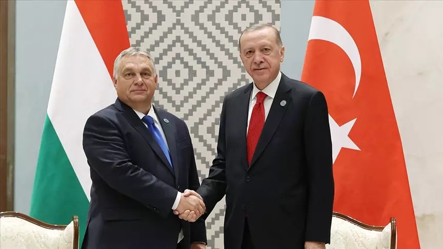 Cumhurbaşkanı Erdoğan Orban ile görüştü