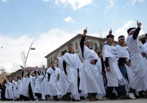 Erzurum da Mısır daki İdam Kararına Protesto!