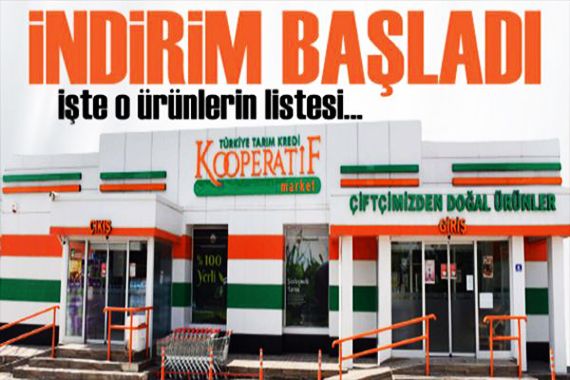 Tarım Kredi duyurdu: İndirim başladı! İşte indirimli ürünler