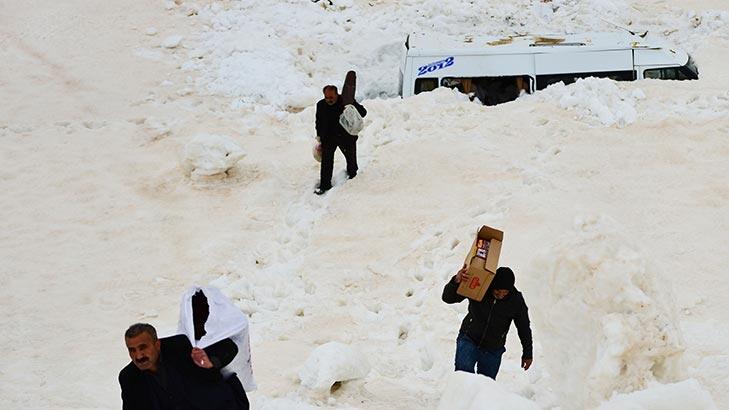 Çığ altında kalan minibüse 3 ay sonra ulaşıldı