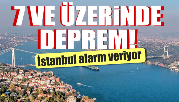 İstanbul için deprem uyarısı: Alarm veriyor!