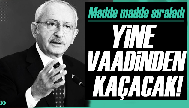 Kılıçdaroğlu ndan iktidara sert çıkış: Yine kaçacak!