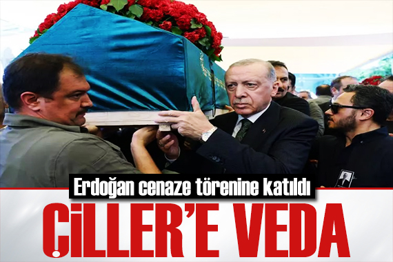 Tansu Çiller in büyük acısı! Cumhurbaşkanı Erdoğan cenaze töreninde