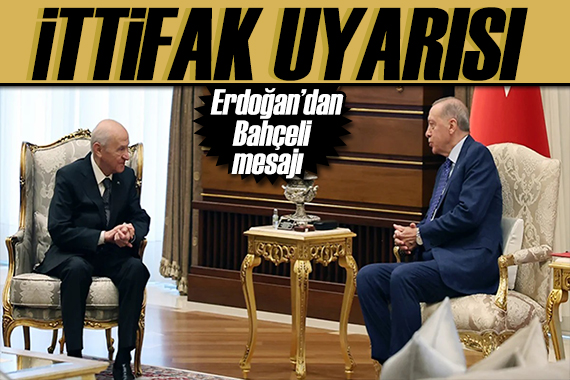 Erdoğan dan ittifak uyarısı: Cumhur İttifakı na zarar vermeyin!