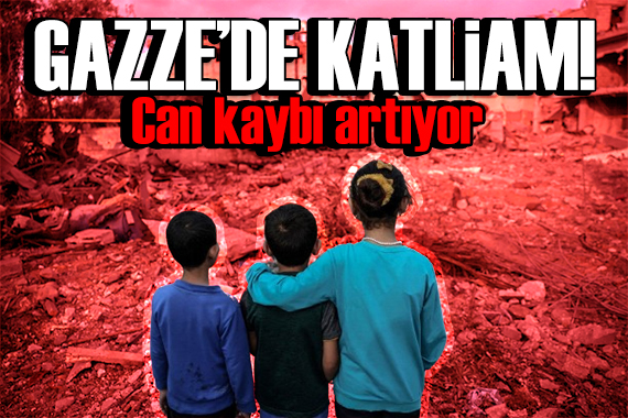 Gazze de can kaybı artıyor! Peş peşe şiddetli saldırılar