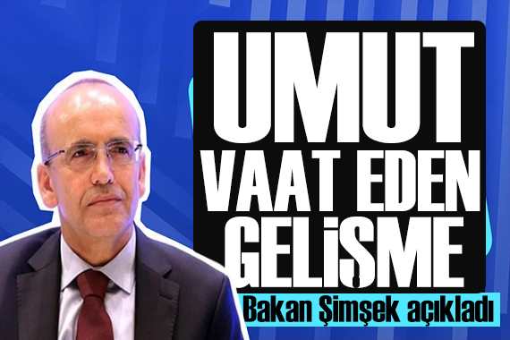 Bakan Şimşek ten enflasyon açıklaması: İyileşme sürüyor