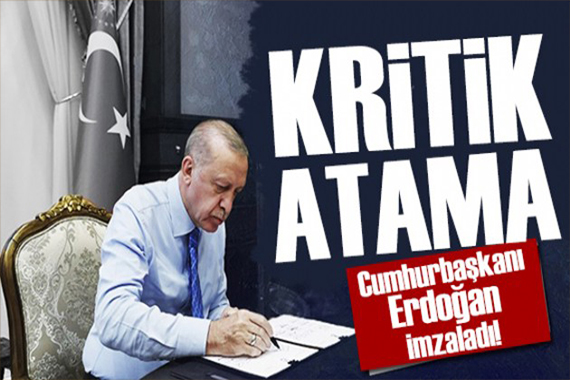 Erdoğan imzaladı! Atama kararları Resmi Gazete de