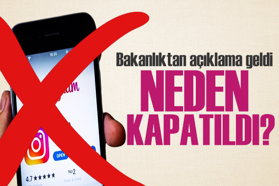 Bakanlıktan İnstagram açıklaması: Erişime açılacak mı?