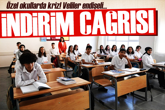 Özel okullarda kriz! KDV indirimi çağrısı