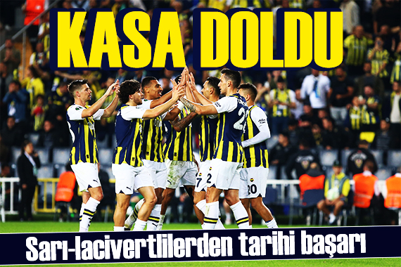 Fenerbahçe nin kasasına para akıyor! Sarı-lacivertlilerden tarihi başarı