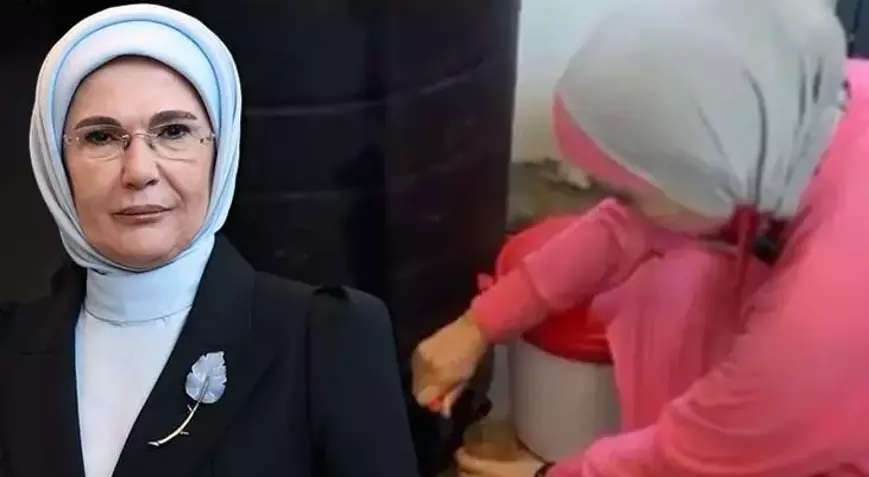 Emine Erdoğan dan Filistinli mühendise tebrik