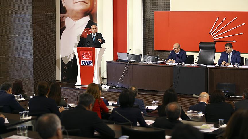 CHP nin Parti Meclisi toplantısı sona erdi