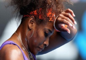 Serena Williams 19 yaşındaki Muguruza elenince!