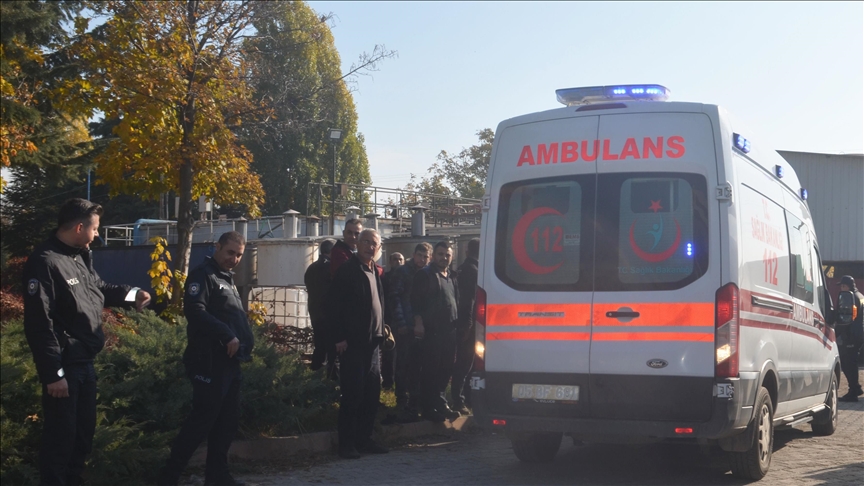 Amasya da 6 işçi hastaneye kaldırıldı