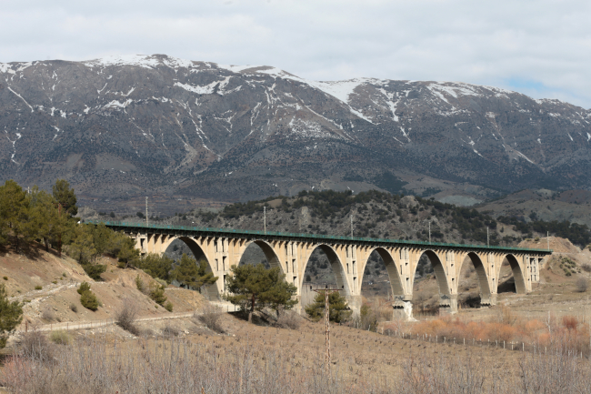 Adıyaman daki 94 yıllık köprü ayakta kaldı