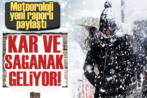 Meteoroloji saat verip uyardı: Kuvvetli kar geliyor! İşte 5 Şubat hava durumu