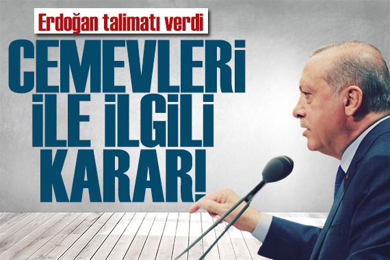 Erdoğan dan  Cemevi  talimatı: Devlet ödeyecek!