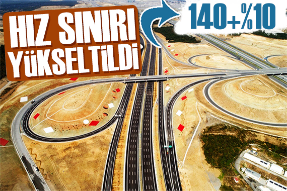 İçişleri 81 ile gönderdi: Otoyollarda hız sınırı yükseltildi