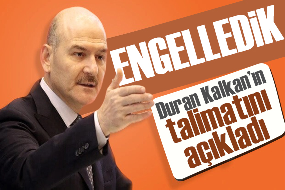 Bakan Soylu dan DBP li vekile tepki! Talimatı engelledik