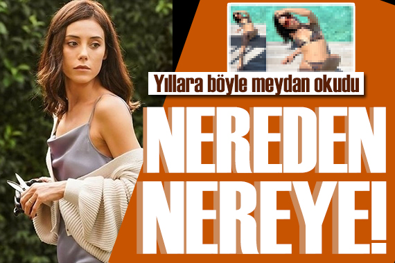 Cansu Dere den bikinili poz: Yıllara meydan okudu!