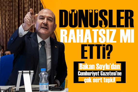 Bakan Soylu dan  briket ev  tepkisi: Zavallılar!