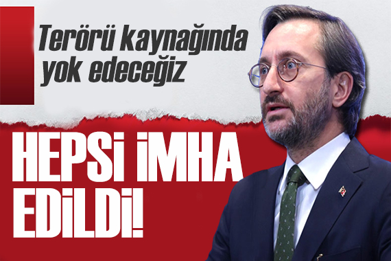 Fahrettin Altun dan Pençe Kılıç mesajı: Hedefler imha edildi