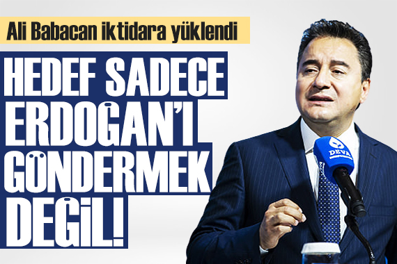 Babacan dan sert tepki: Cumhurbaşkanı akıl dışı hareket ediyor!