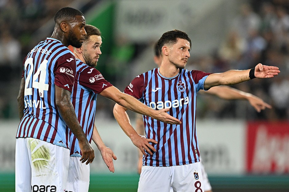 Trabzonspor-St. Gallen (İlk 11 ler)