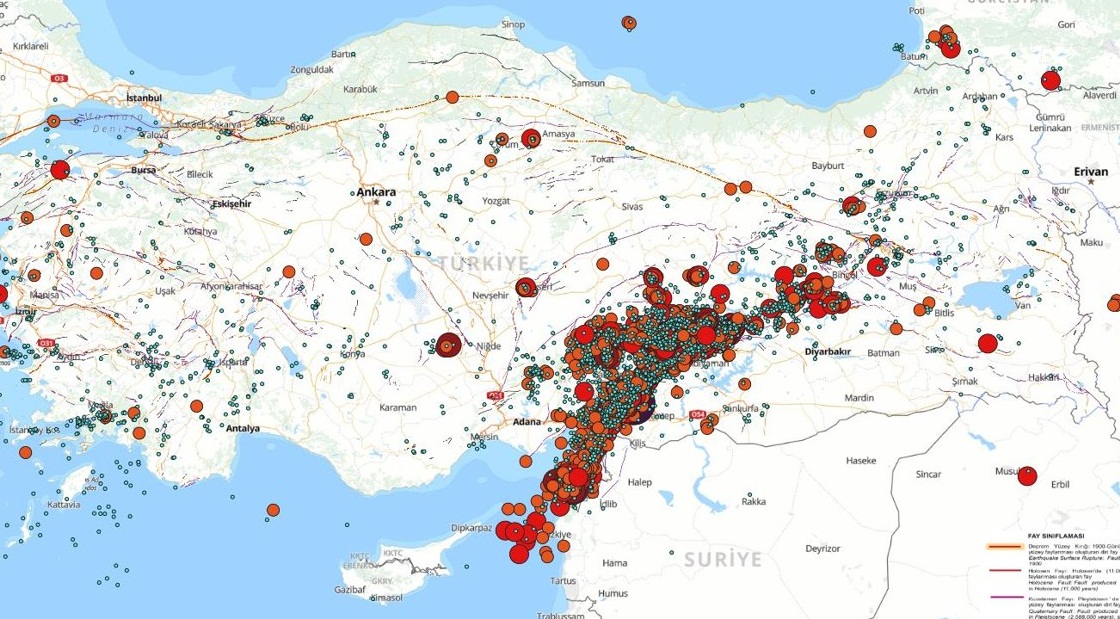 AFAD: 1 ayda 13 bin deprem meydana geldi