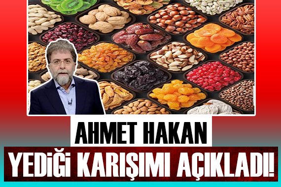 Ahmet Hakan yatmadan önce yediği karışımı açıkladı!