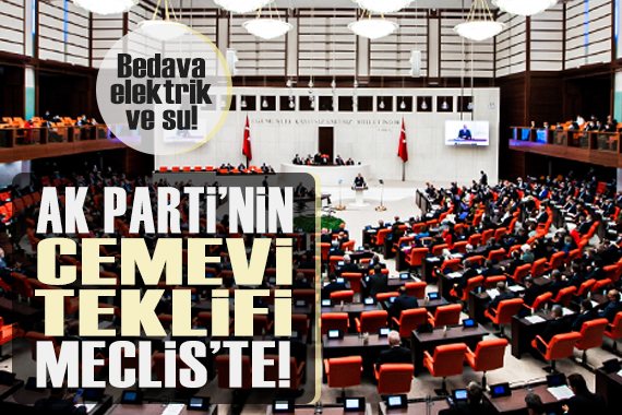 AK Parti, cemevleri düzenlemesini de içeren yasa teklifini Meclis e sundu!