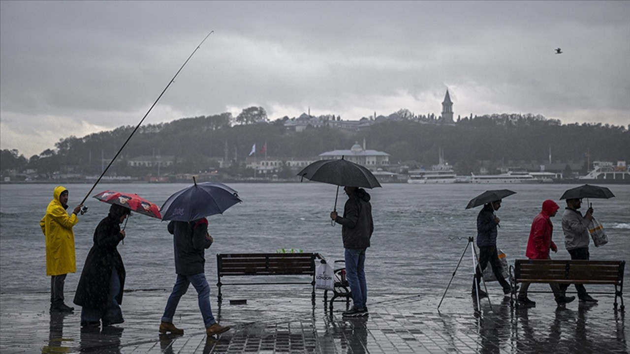 İstanbul da sağanak yağış bekleniyor!