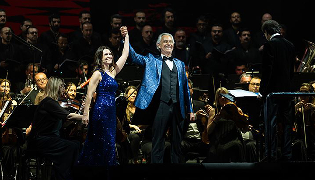 İstanbul da Andrea Bocelli rüzgarı