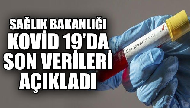 Sağlık Bakanlığı, Kovid 19 da son verileri açıkladı