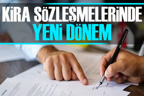 Kira sözleşmelerinde yeni dönem