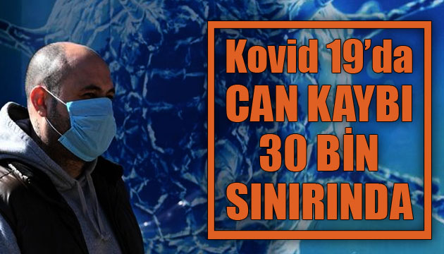 Sağlık Bakanlığı, Kovid 19 da son verileri açıkladı: Can kaybı 30 bin sınırında