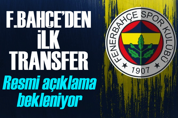 Fenerbahçe de gündem transfer!