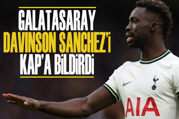 Galatasaray Davinson Sanchez i KAP a bildirdi