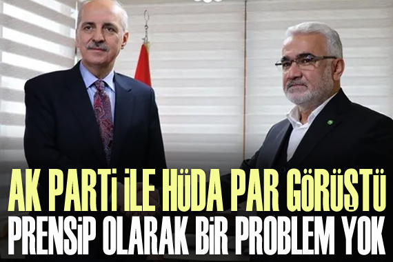 AK Parti ile HÜDA PAR görüştü