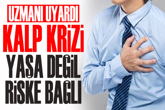 Prof. Dr. Sebahattin Ateşal: Kalp krizi yaşa değil, riske bağlı