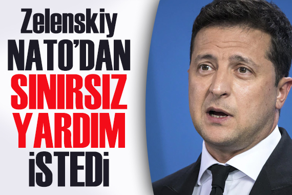 Ukrayna Devlet Başkanı Zelenskiy, NATO zirvesinde konuştu