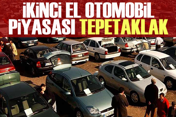 İkinci el otomobil piyasası tepetaklak