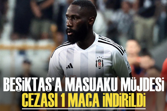 Masuaku nun cezası 1 maça indirildi