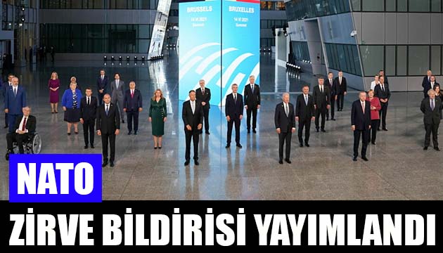 NATO zirvesi bildirisi yayımlandı