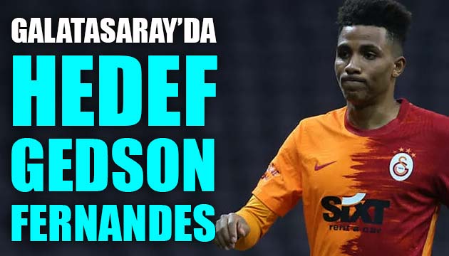 Galatasaray da hedef Gedson Fernandes