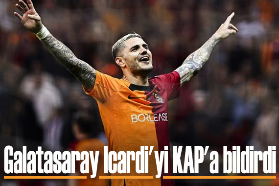 Galatasaray Icardi yi KAP a bildirdi