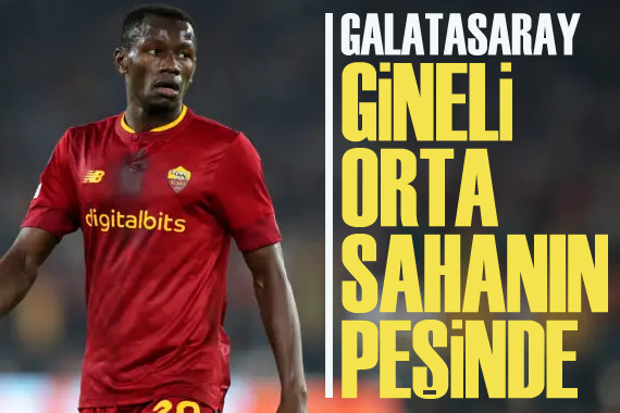 Galatasaray Gineli orta sahanın peşinde