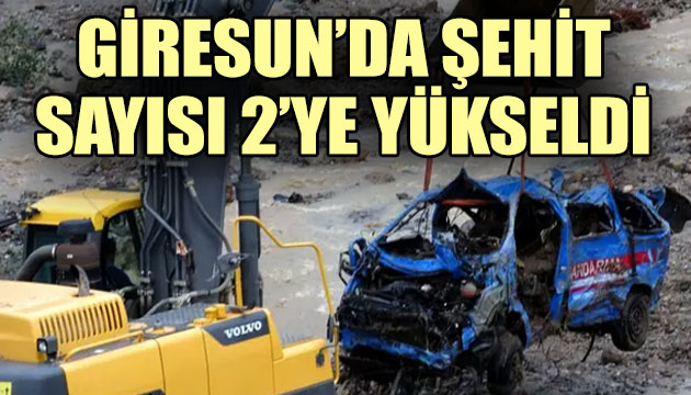 Giresun dan bir acı haber daha! Şehit asker sayısı 2 ye yükseldi