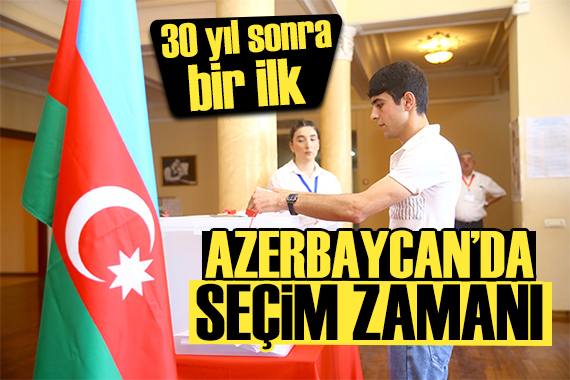 Azerbaycan da seçim zamanı