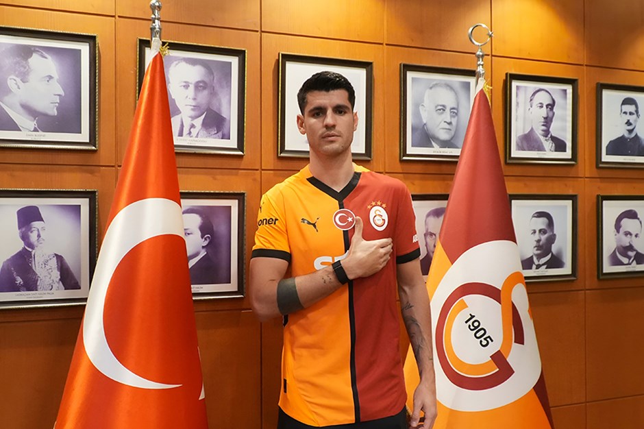 Galatasaray, Alvaro Morata yı açıkladı